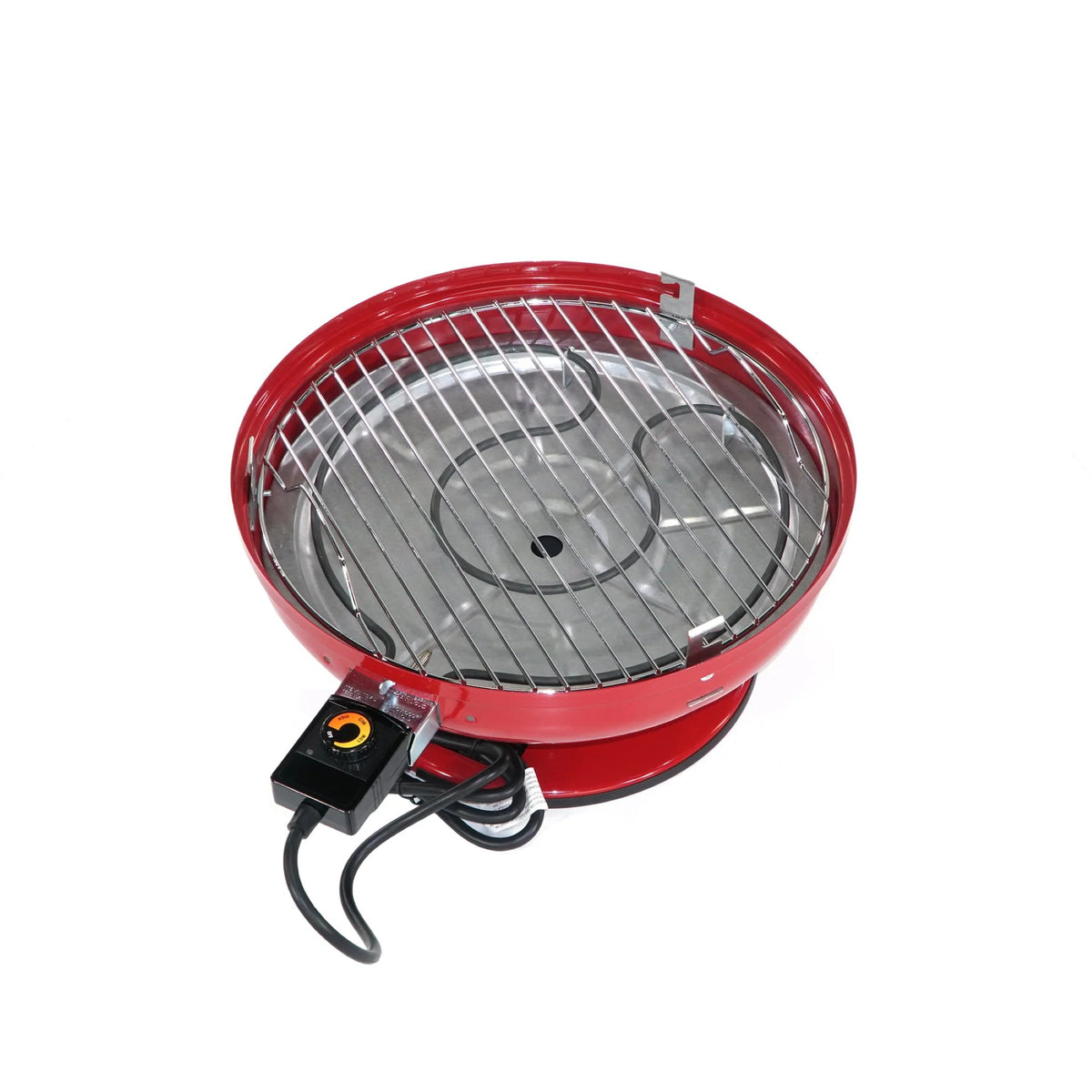 Americana Grills Lock N' Go Electric Grill for Outdoor Cooking, Red (Open Box)
