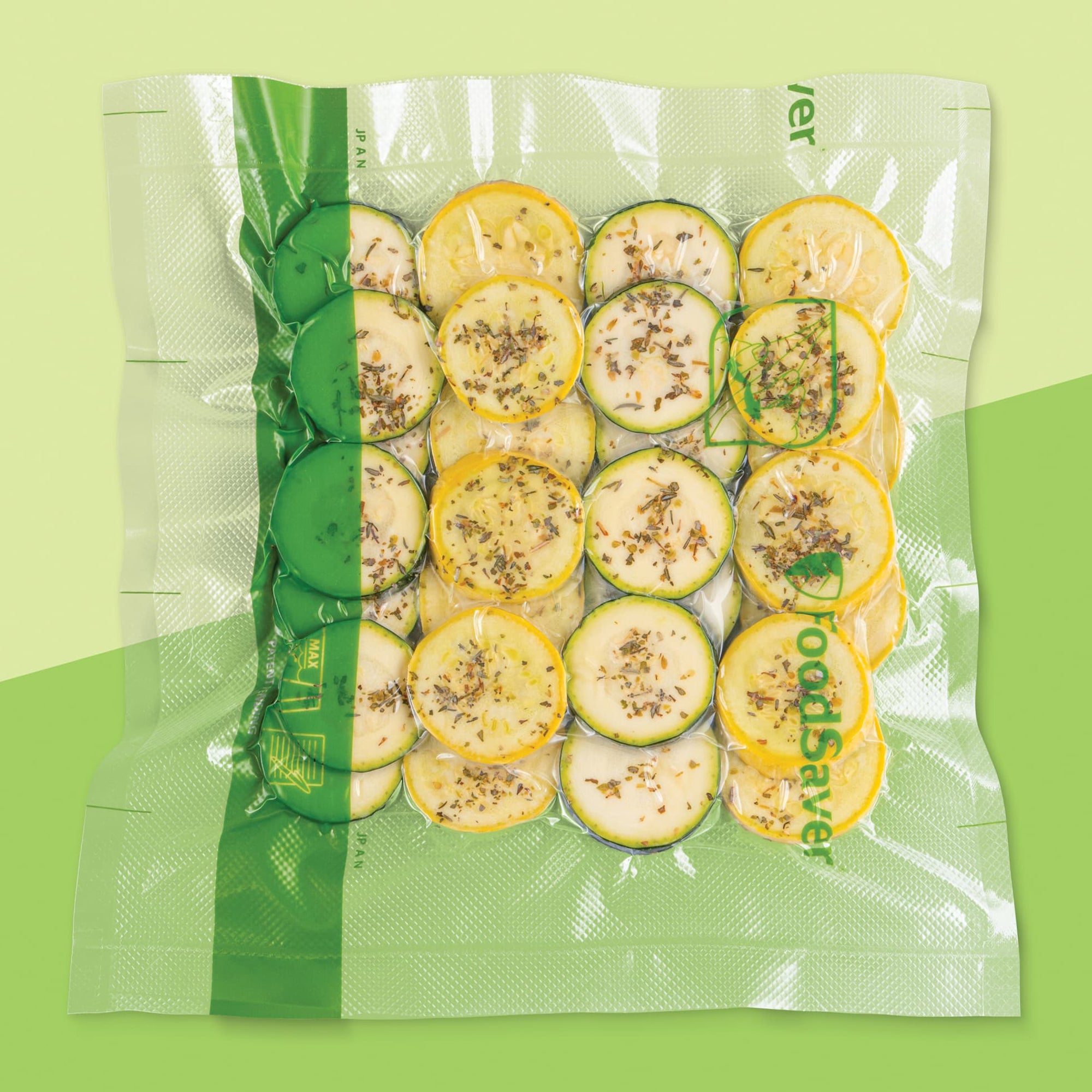 FoodSaver Easy Seal and Peel Vacuum Seal Rolls, No Cutting, 11" x 14', 6 Pack
