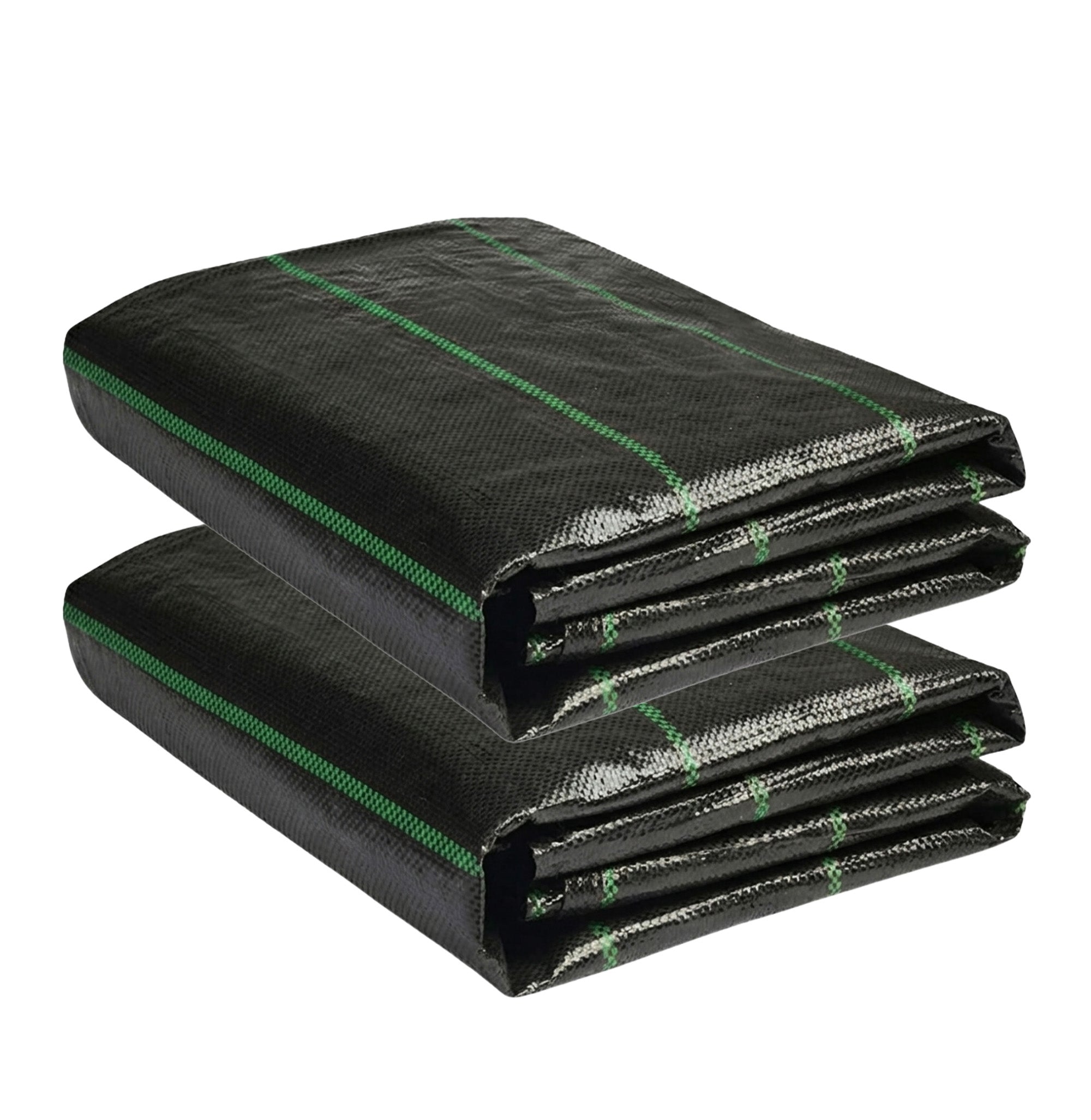 DeWitt 2 Pack Earthmat Woven 3' x 50' Ground Cover, Weed Control Garden Mat