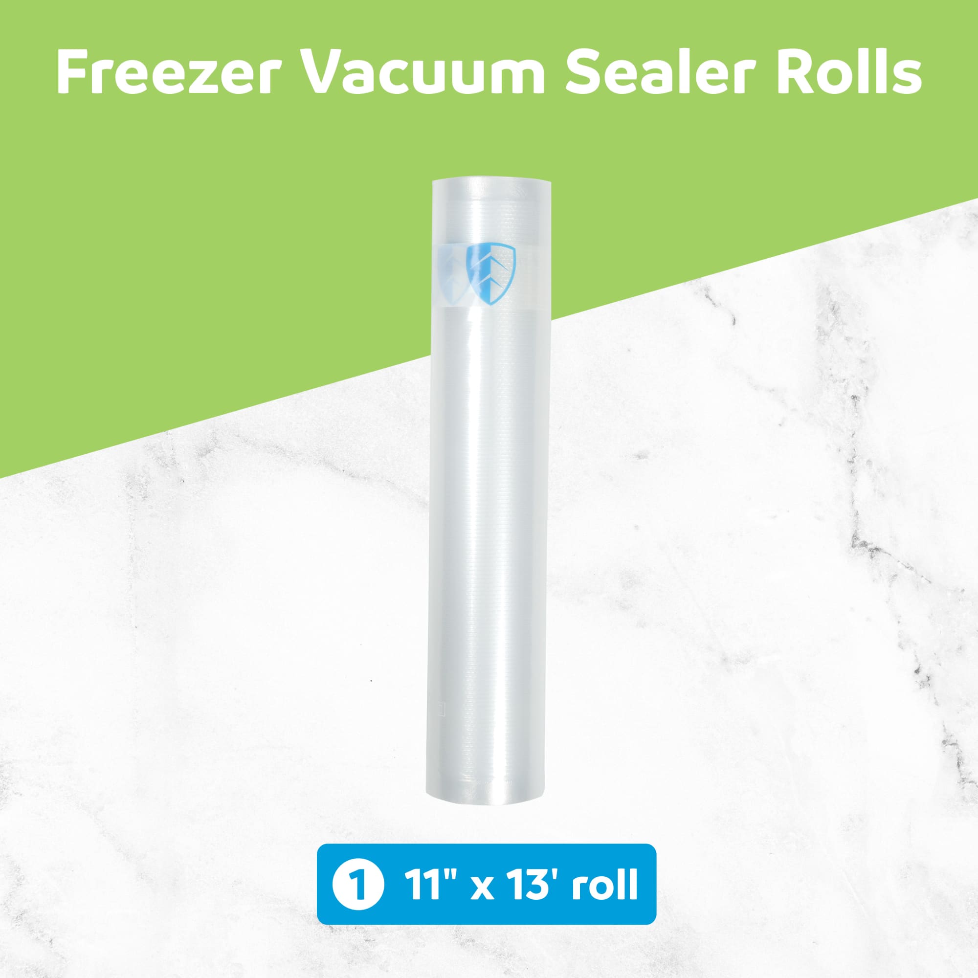 FoodSaver 3 Pack Vacuum Sealer Rolls, Custom Size Freezer Bags, Food Storage - VMInnovations