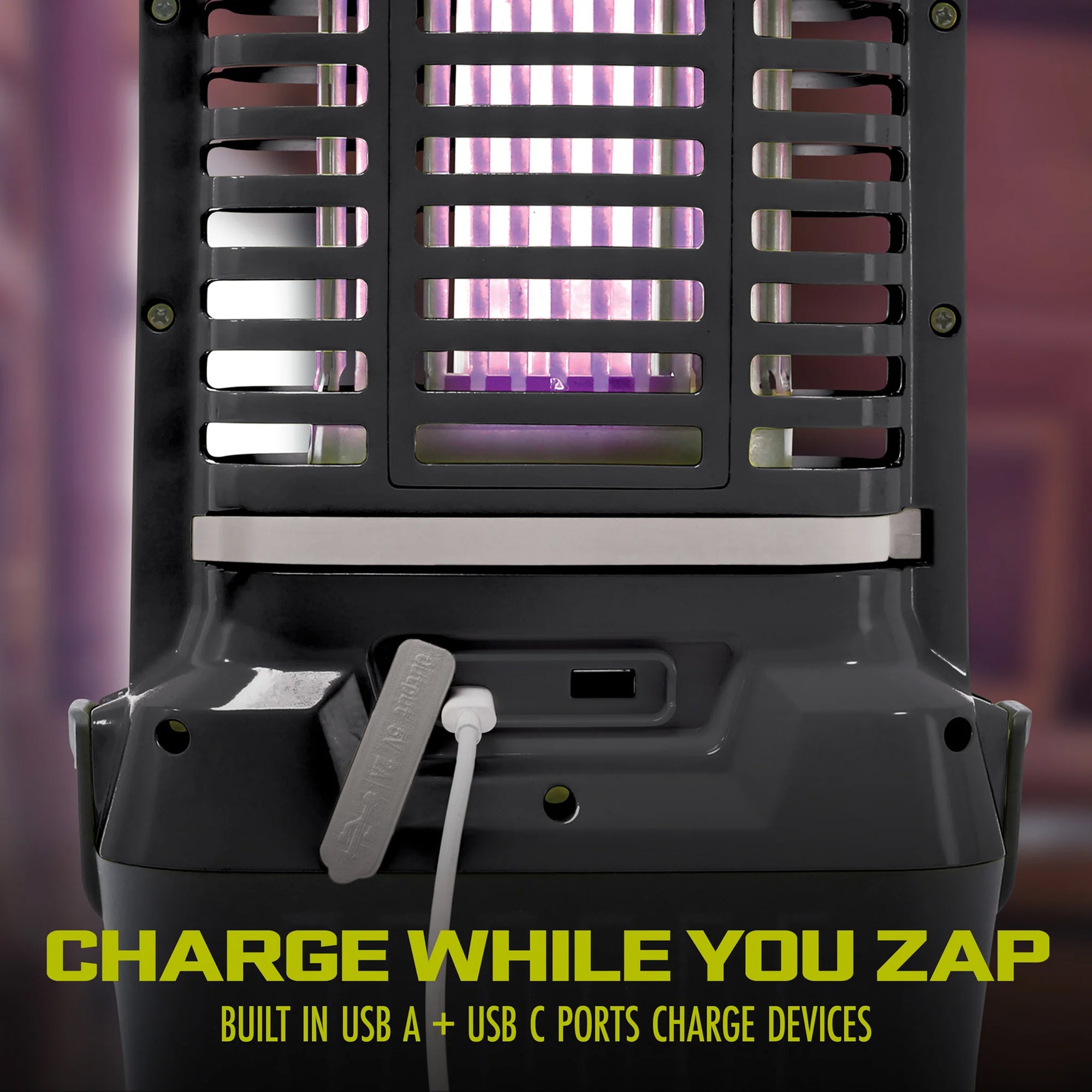 Sun Joe Cordless Indoor/Outdoor Bug Zapper, Battery and Charger, 24V-BZ100-LTE