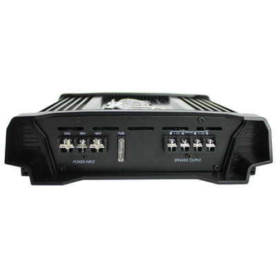 LANZAR 1000W 2 Channel Car Digital Power Amplifier and 8 Gauge Amp Kit - VMInnovations