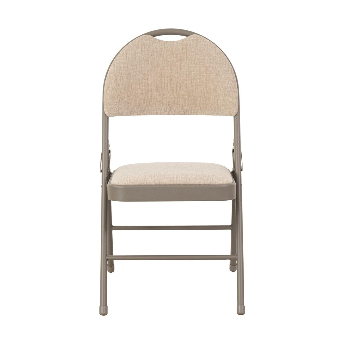 Sudden Comfort Set of 4 Double Padded Steel High Back Folding Chairs (Open Box)