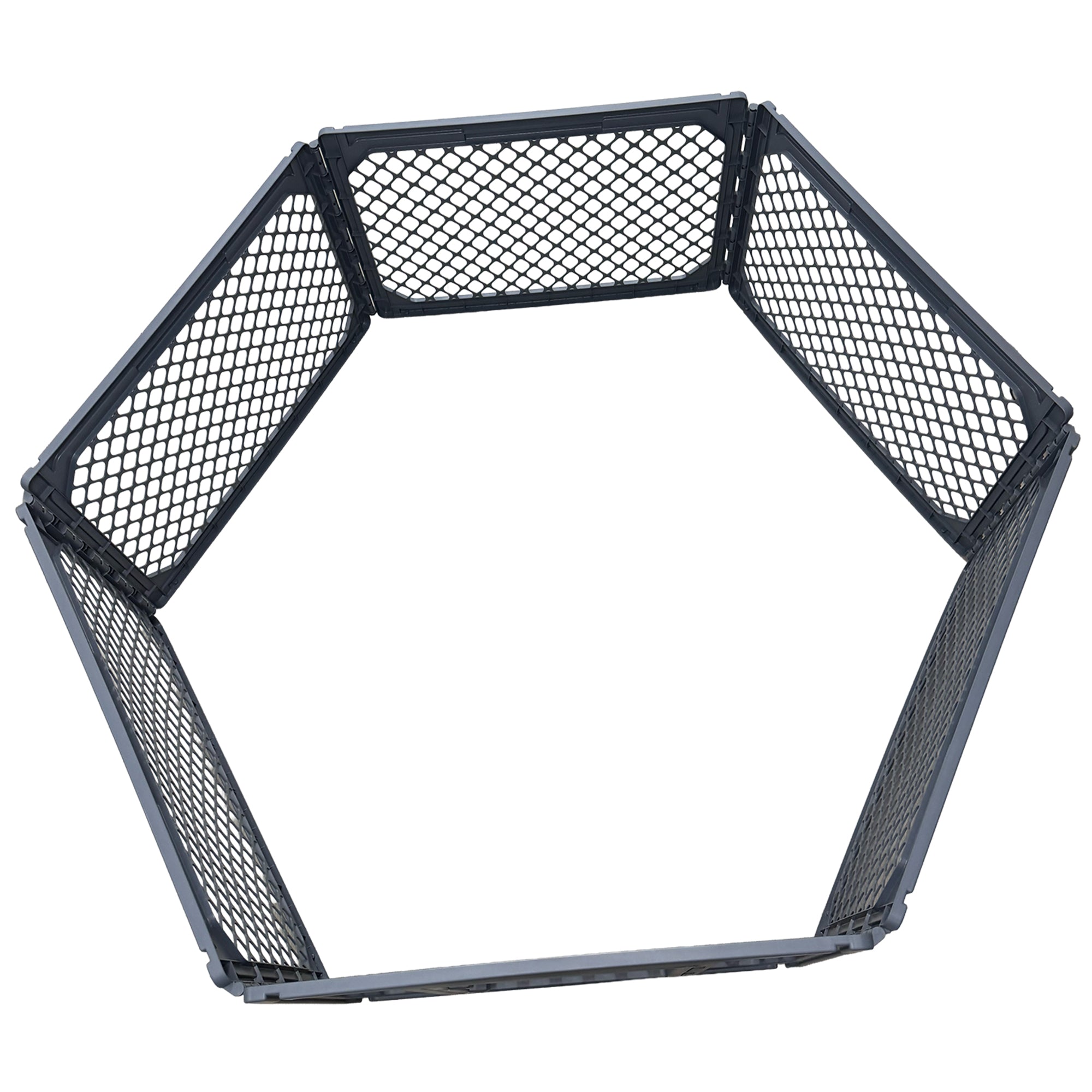 Mirapet 6-Panel Modular Dog and Puppy Playpen, Indoor/Outdoor (Open Box)