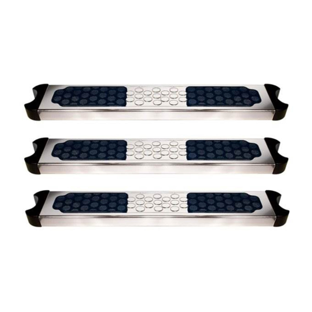 3 Hydrotools 87906 Swimming Pool Stainless Steel Replacement Ladder Rung Steps - VMInnovations