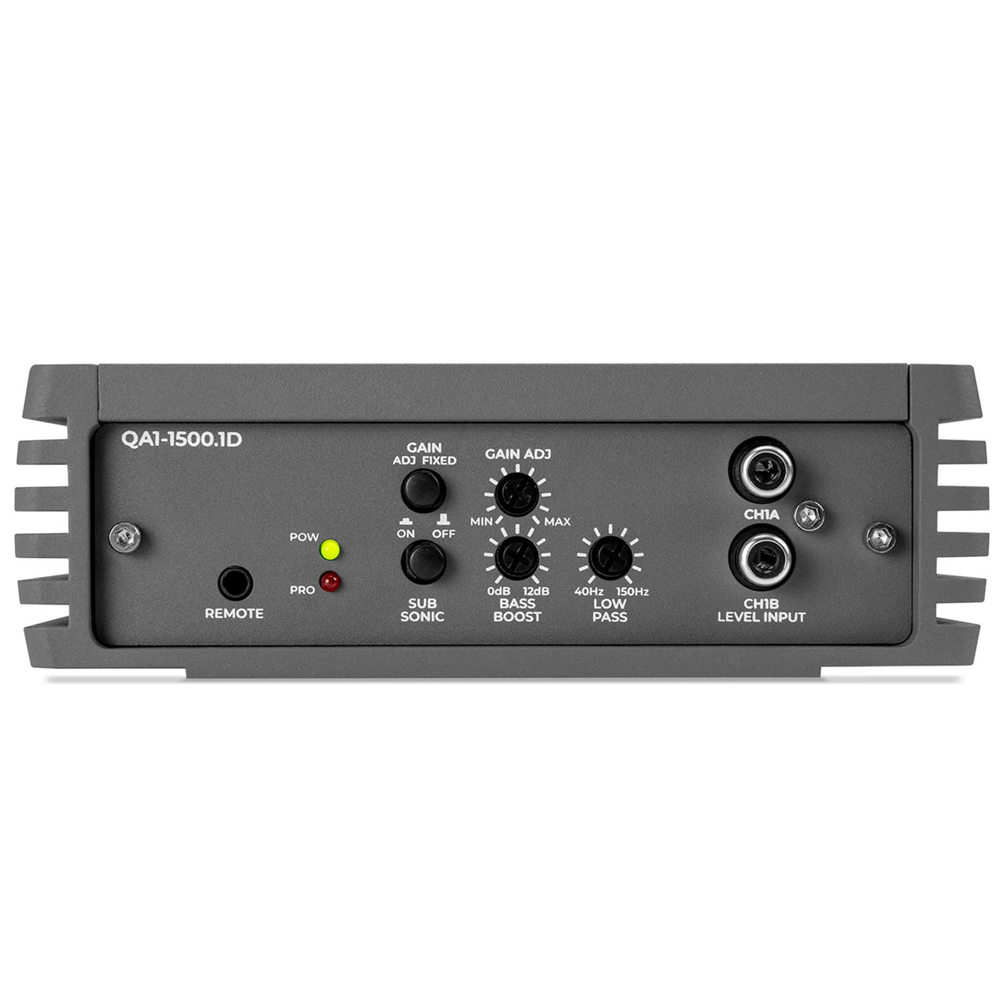 MB Quart Q Series 1500W Monoblock Subwoofer Class D Amplifier with Bass Remote
