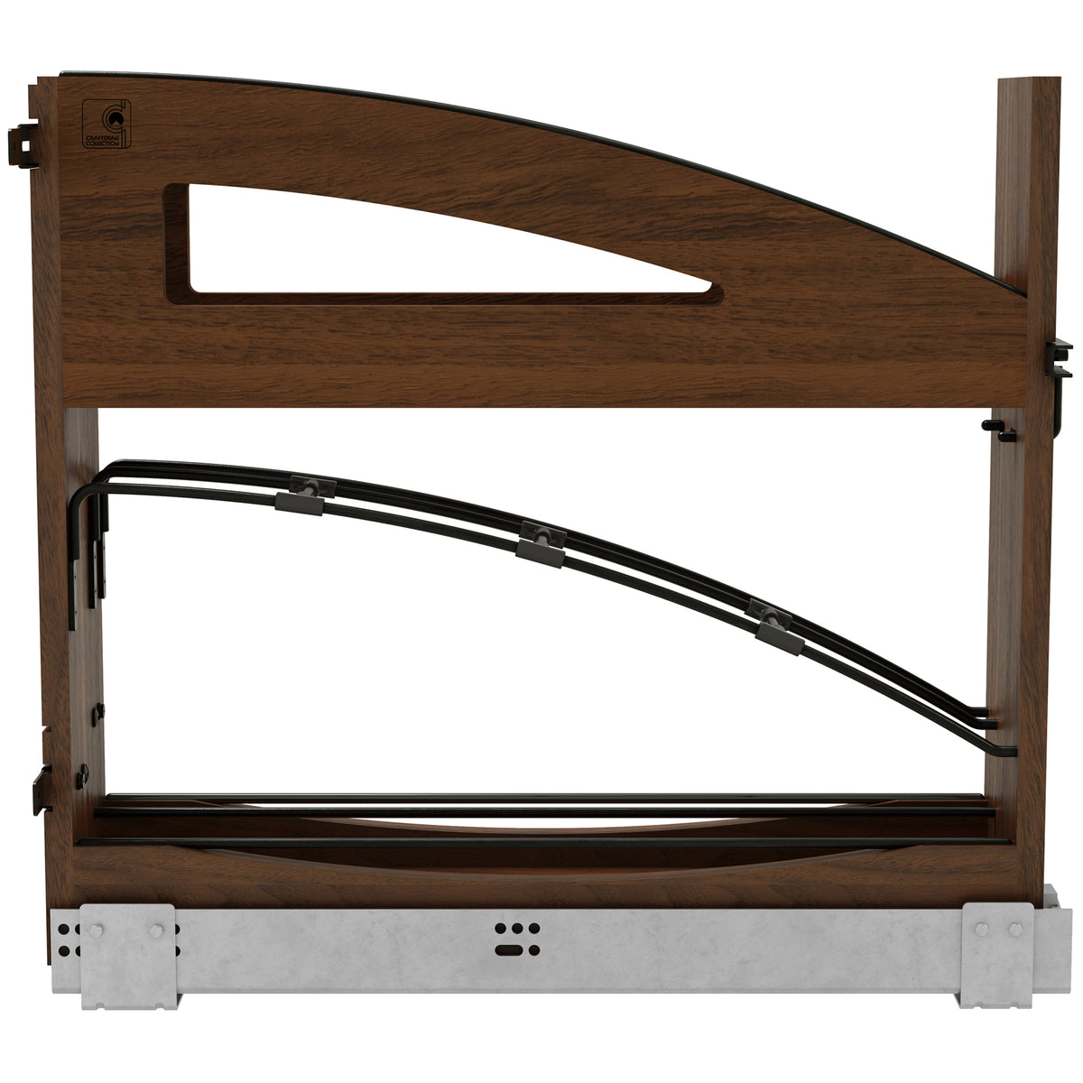Rev-A-Shelf Pullout Tray Divider with Soft-Close for 9” Base Cabinets - VMInnovations