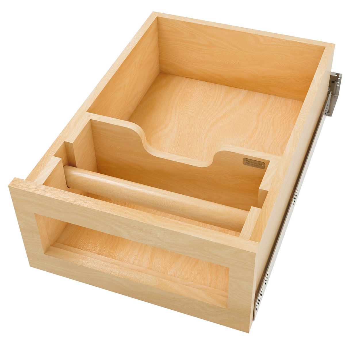 Rev-A-Shelf Kitchen Paper Towel Holder with Soft-Close for 18” Base Cabinets - VMInnovations