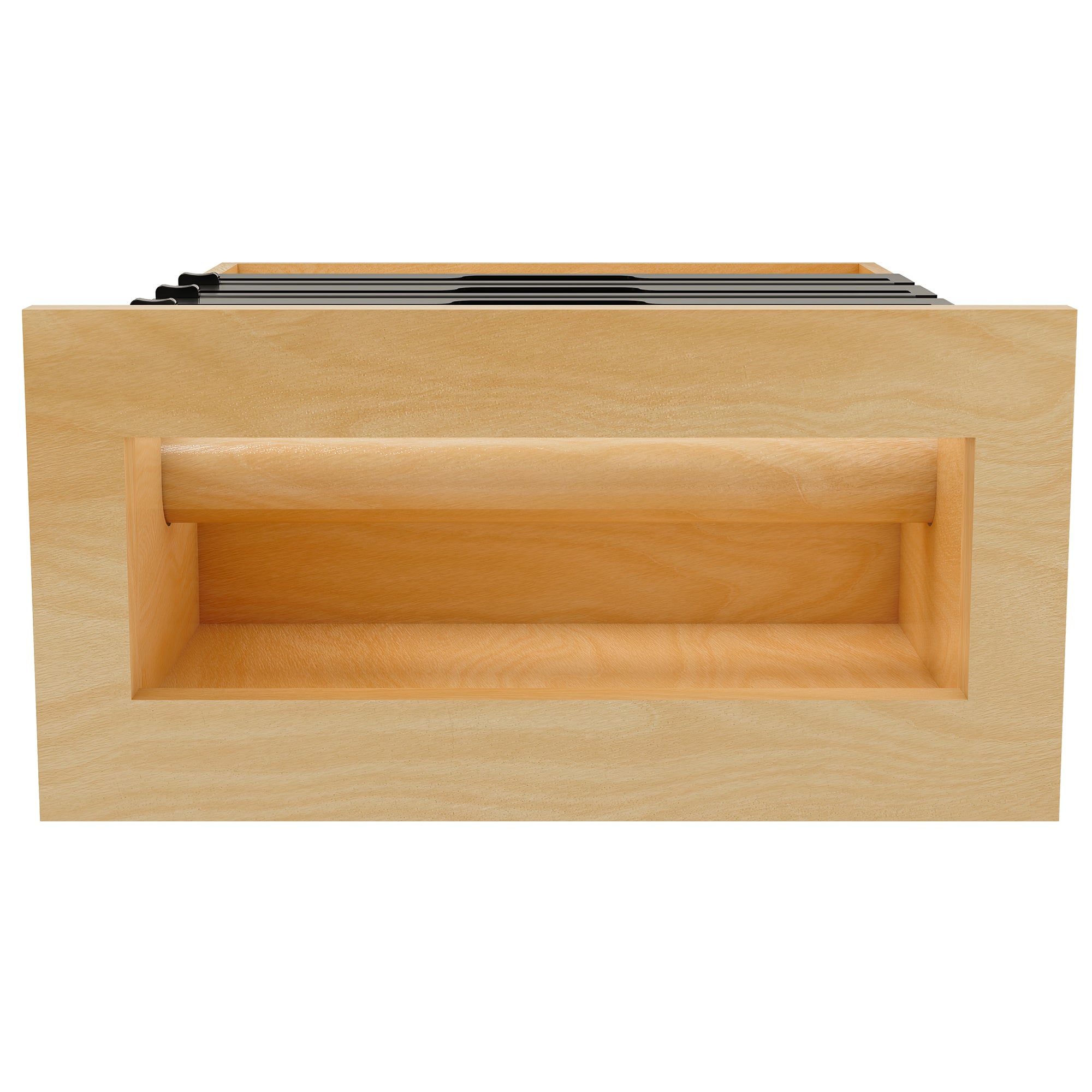 Rev-A-Shelf Kitchen Paper Towel Holder with Soft-Close for 18” Base Cabinets - VMInnovations