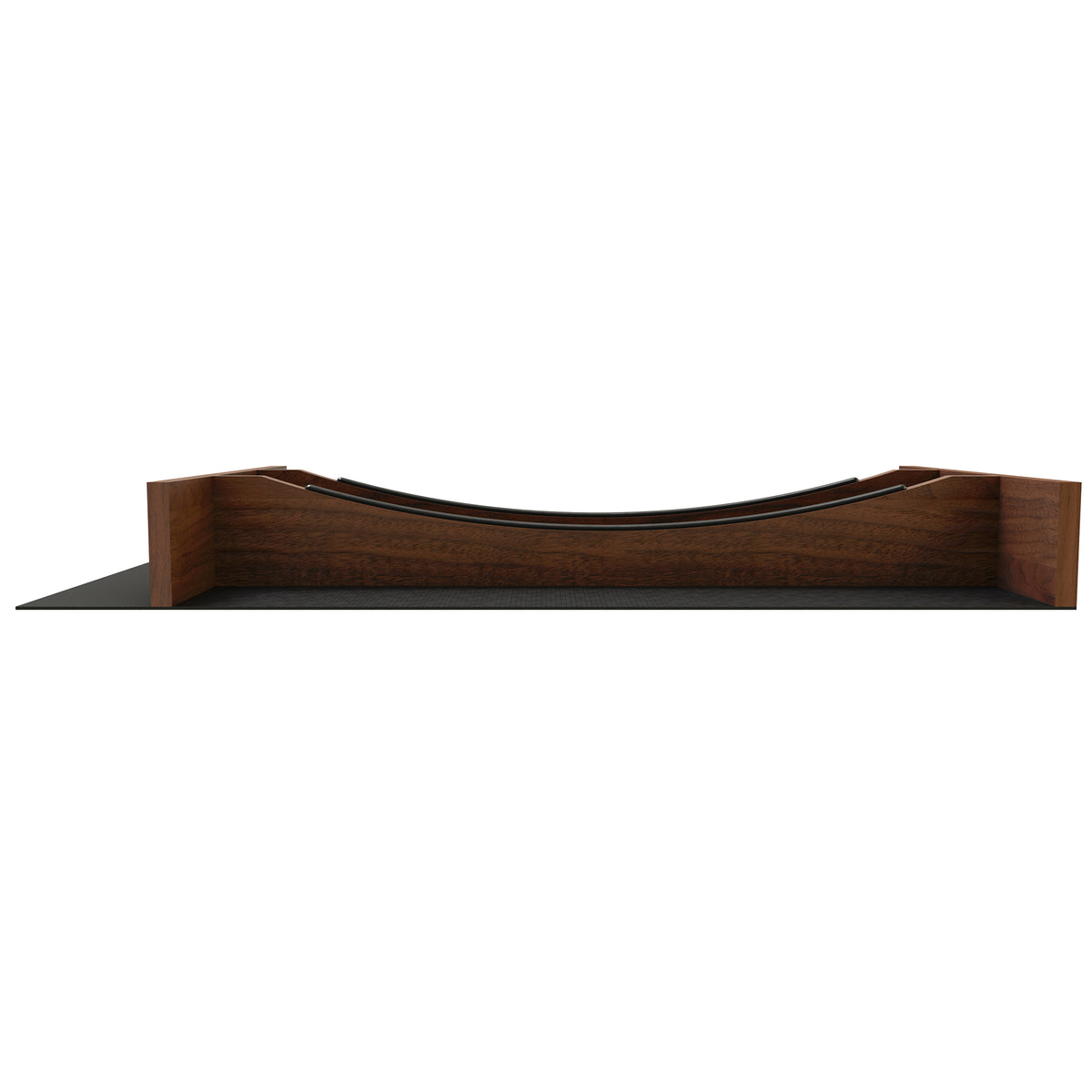 Rev-A-Shelf Utensil Insert, Black Accents, Walnut, 10.24 in., 4WUTCC-WN-15MB-1