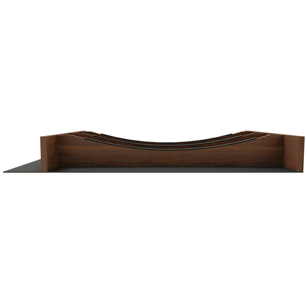 Rev-A-Shelf Utensil Insert, Black Accents, Walnut, 13.23 in., 4WUTCC-WN-18MB-1