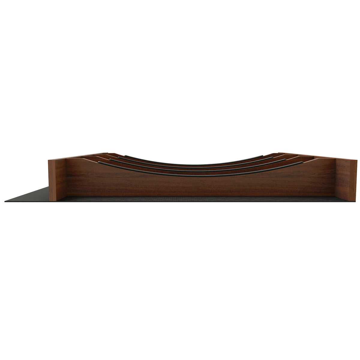 Rev-A-Shelf Utensil Insert, Black Accents, Walnut, 16.22 in., 4WUTCC-WN-21MB-1