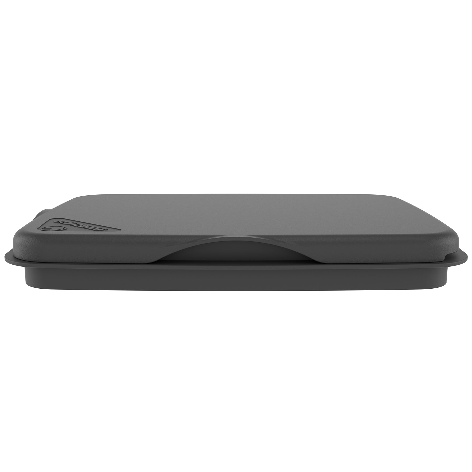 Rev-A-Shelf Kitchen Waste Container & Trash Can Lid, Fits 35 & 50 Qt, Orion Gray - VMInnovations