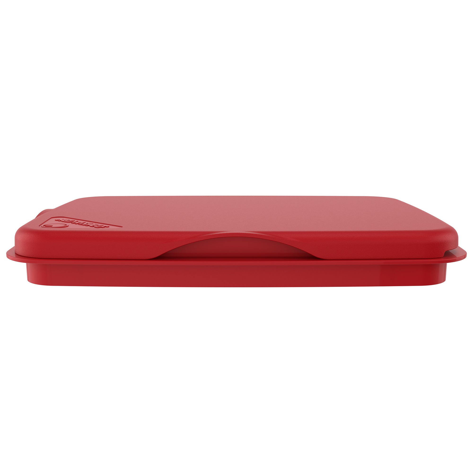 Rev-A-Shelf Kitchen Waste Container & Trash Can Lid, Fits 35 & 50 Qt, Red