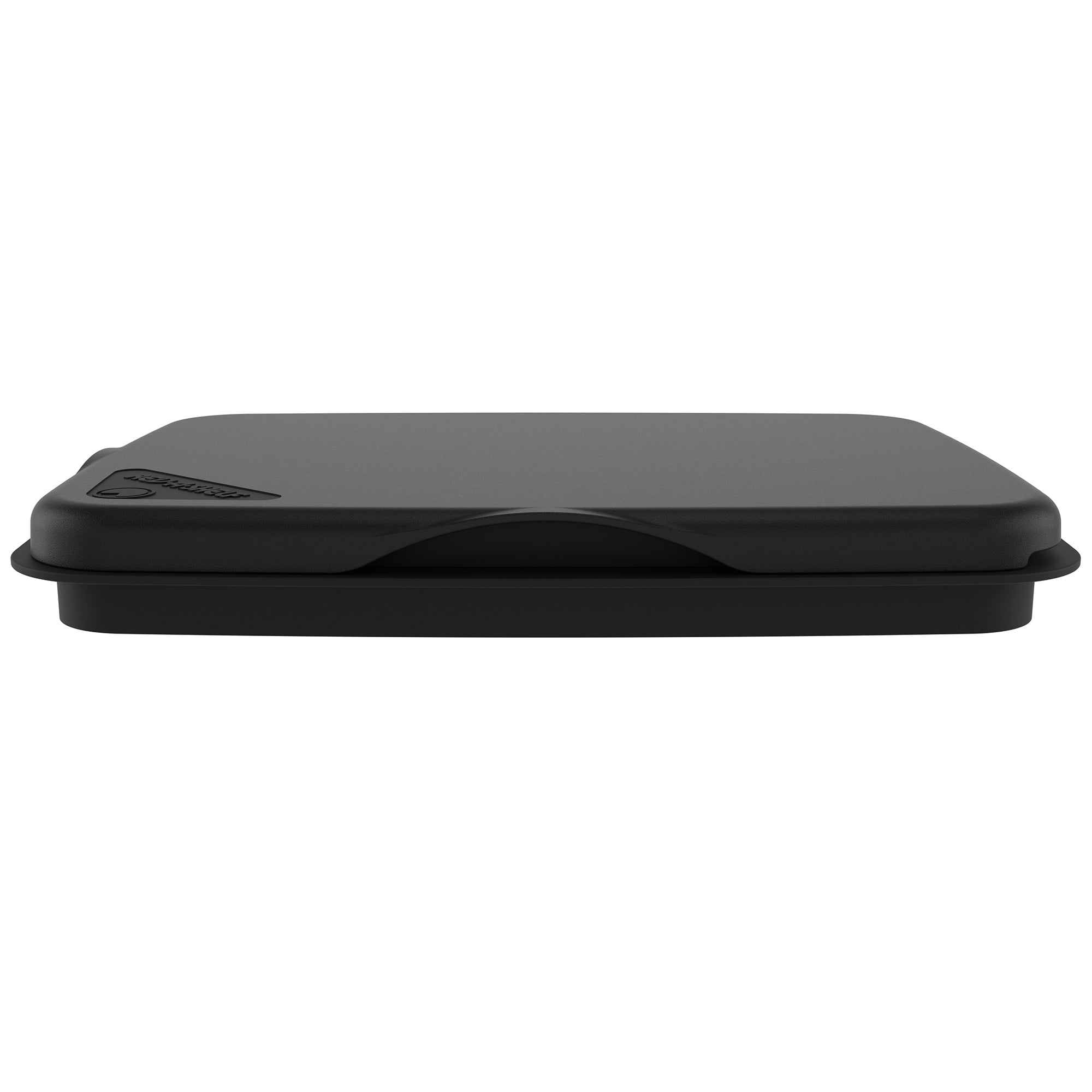 Rev-A-Shelf Kitchen Waste Container & Trash Can Lid, Fits 35 & 50 Qt, Black