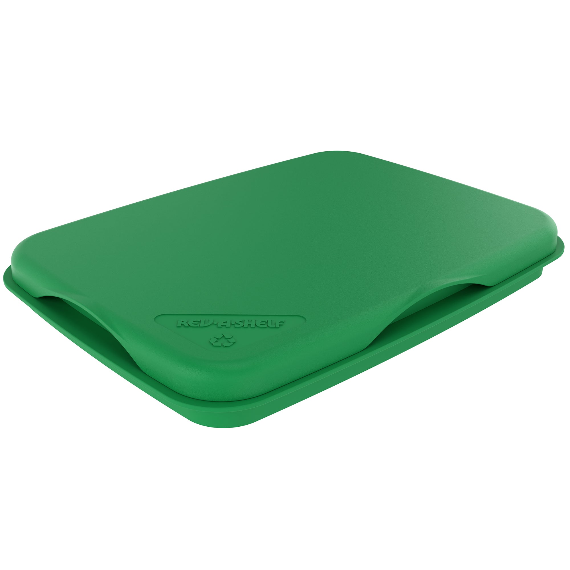 Rev-A-Shelf Kitchen Waste Container & Trash Can Lid, Fits 35 & 50 Qt, Green