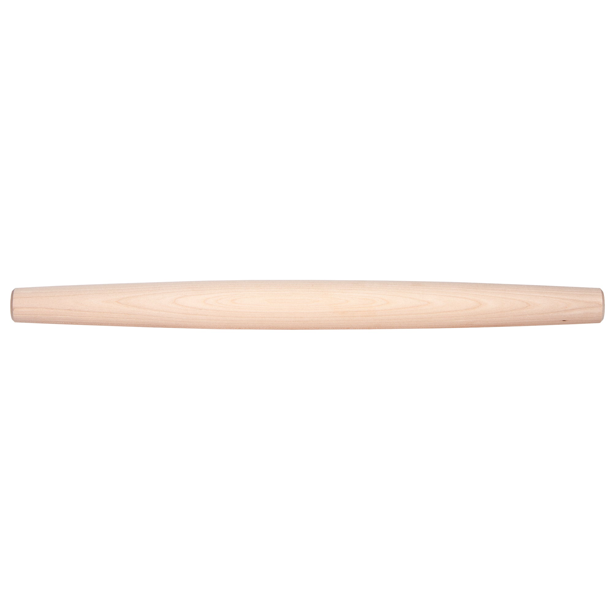 J.K. Adams French Tapered Rolling Pin, Lightweight Baking Dowel, 20.5" x 1.75" - VMInnovations