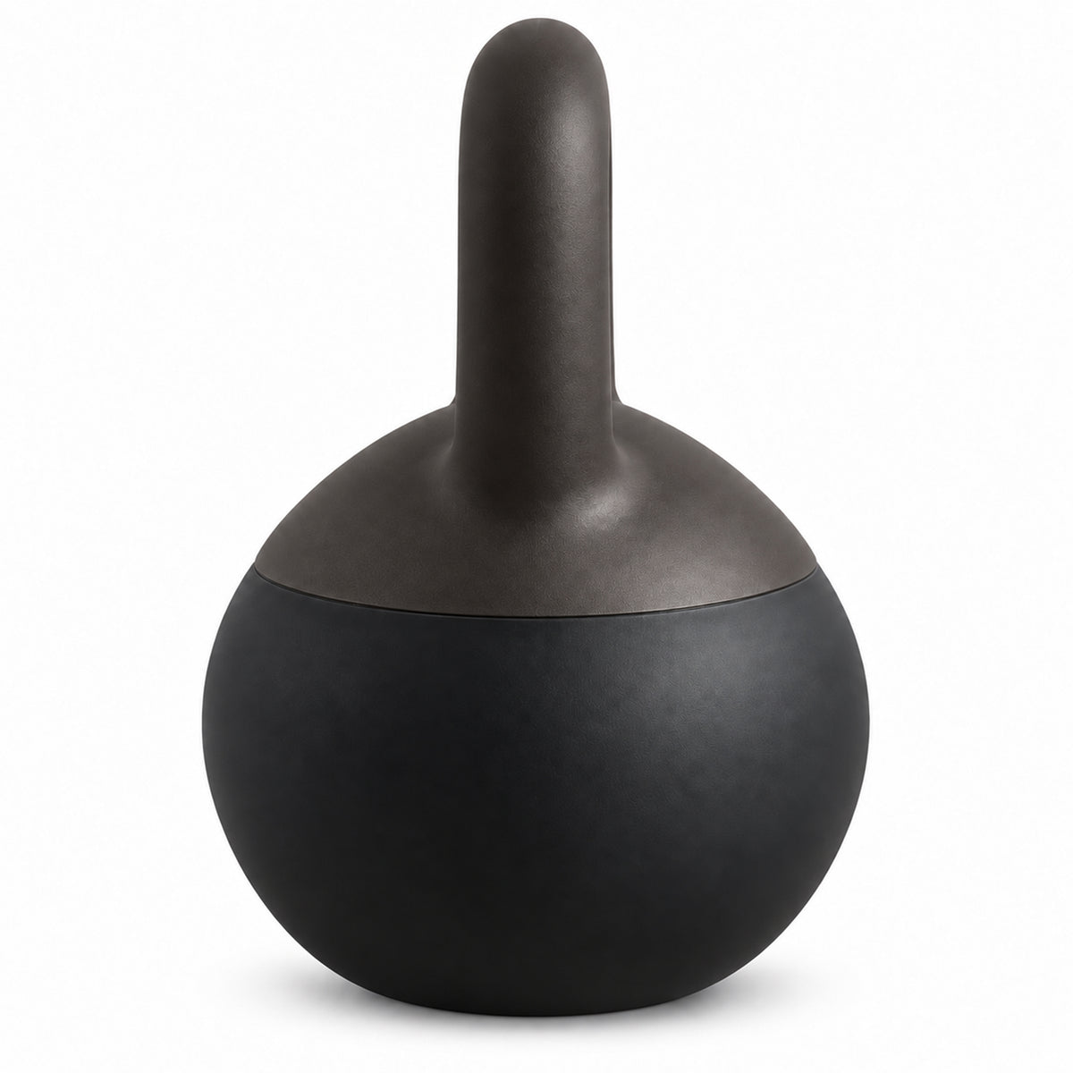 Fitvids Soft Kettlebell Ergonomic Grip, Iron & Sand Filled, 25 Pounds, Black