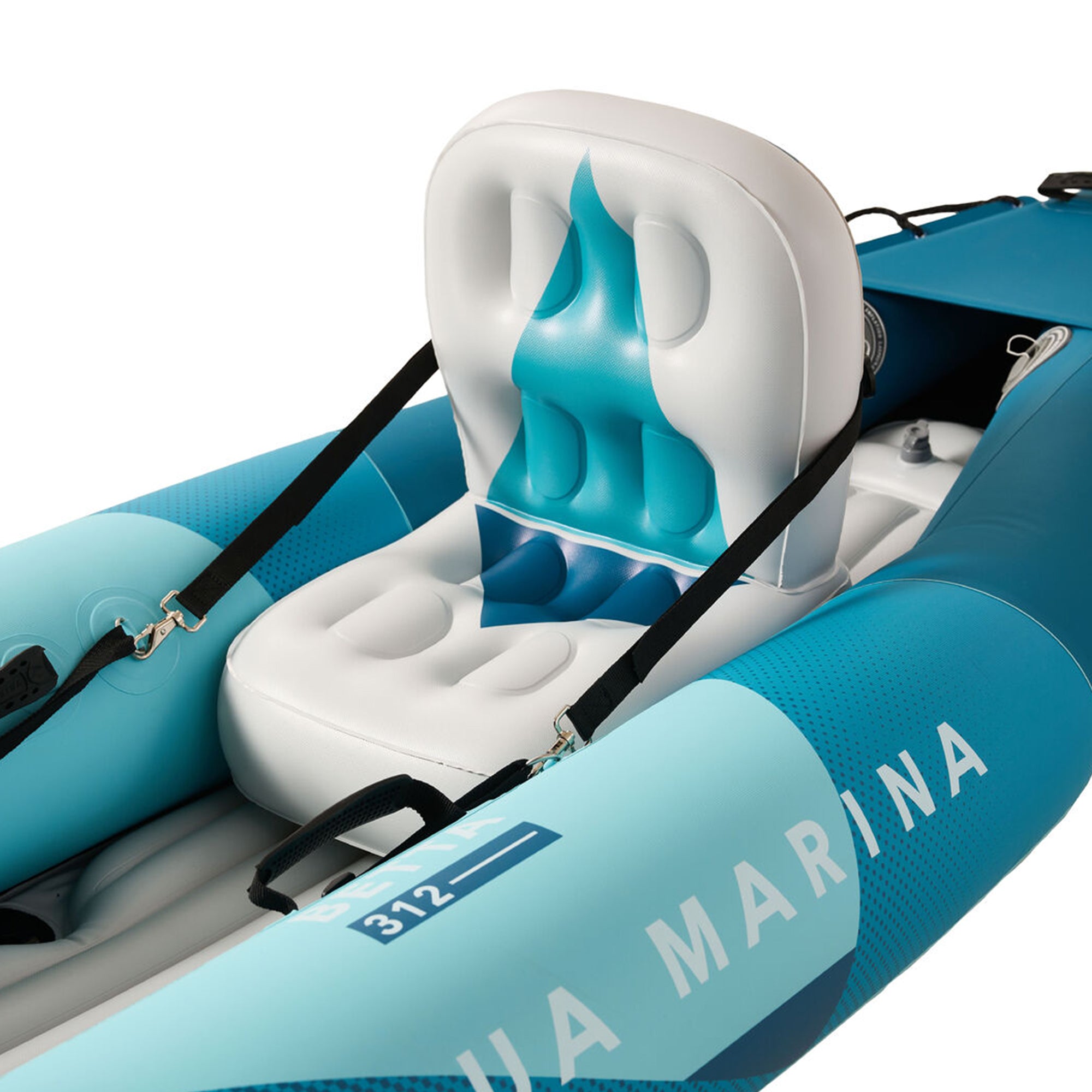 Aqua Marina Betta 13'6" Tandem Recreational Inflatable Kayak, Lightweight