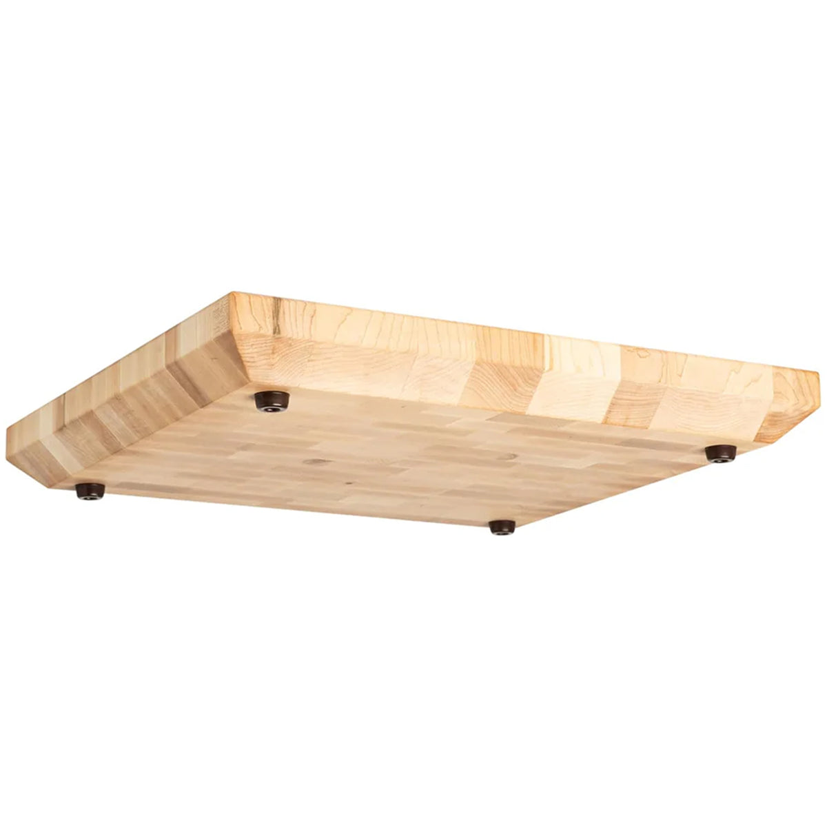 WoodForChef Heritage Maple End Grain Cutting Board W Mineral Oil (Open Box)