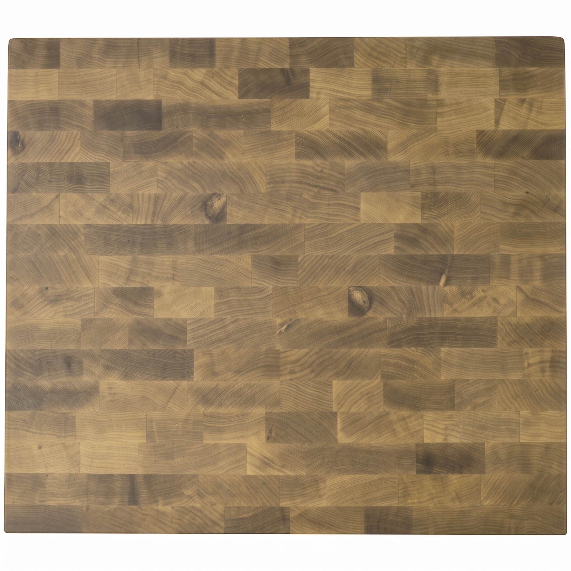 WoodForChef Heritage Cherry End Grain Cutting Board with Feet and Mineral Oil