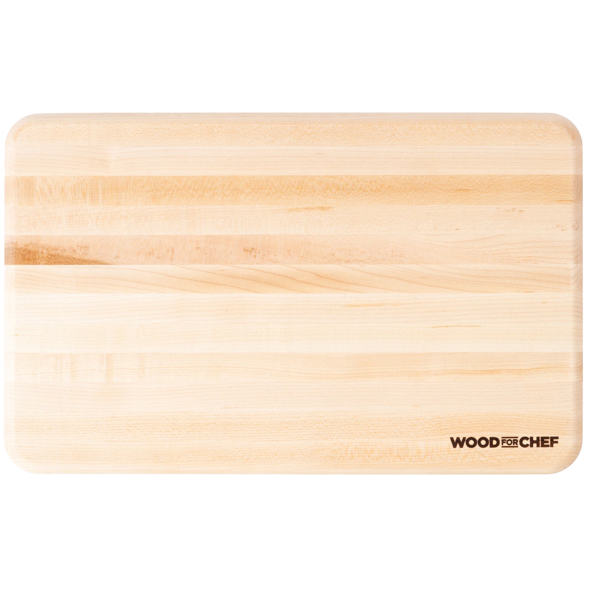WoodForChef Mizu Walnut Edge Grain Cutting Board for Kitchen, 16" x 10" x 1.10"