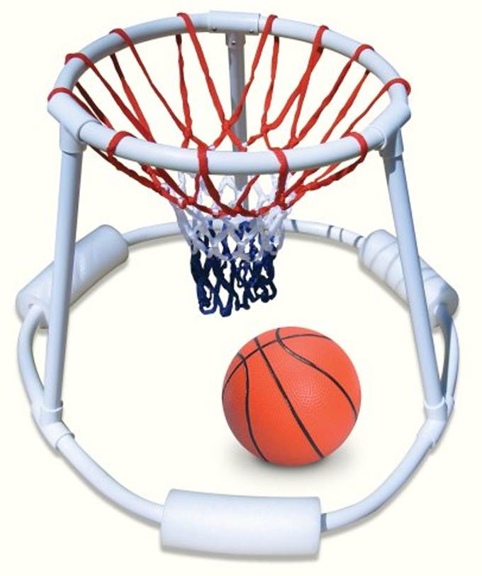 Swimline 2 9162 Swimming Pool Quality Floating Super Hoops Fun Basketball Games