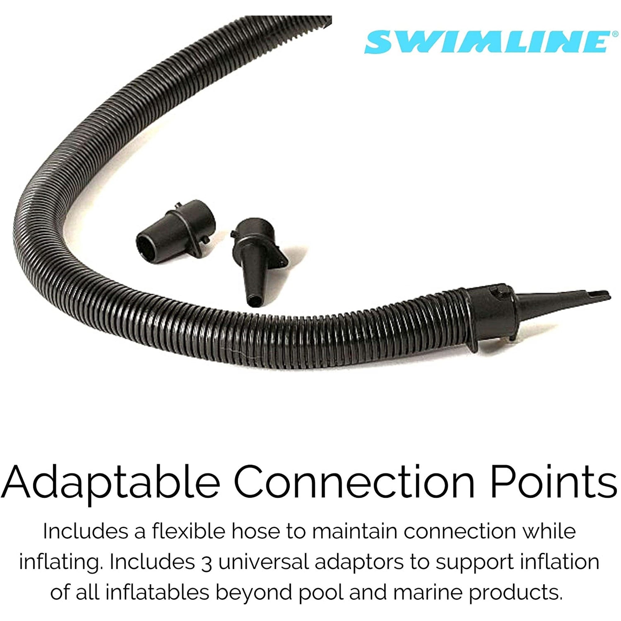 Swimline 110V Electric Swimming Pool Inflatable Raft Inflator Air Pump (6 Pack)