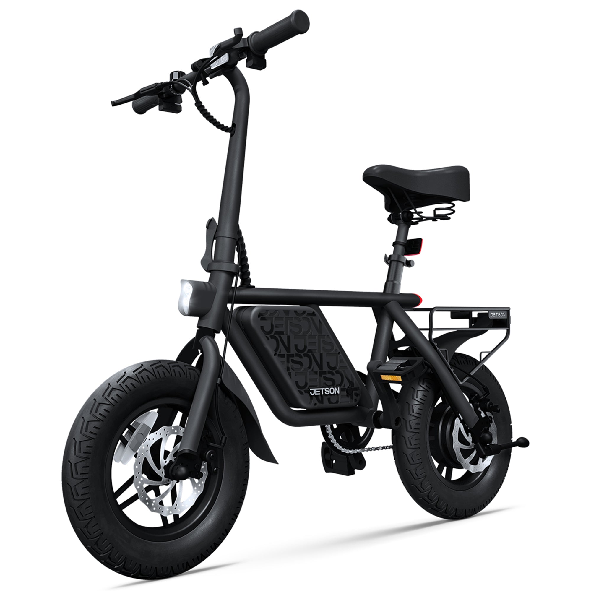 Jetson Atlas Pro Fat Tire Electric Bike with 14" Tires and 15.5 MPH Top Speed