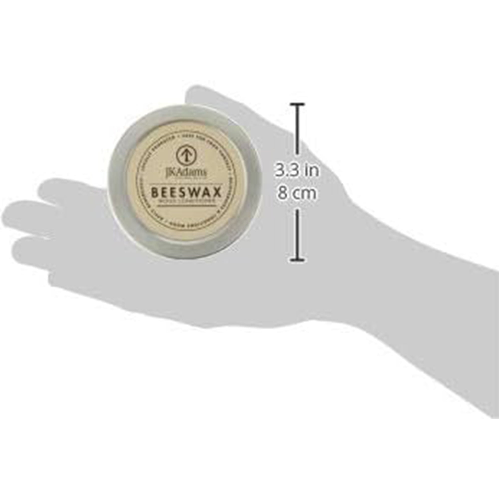 J.K. Adams Bees Wax Conditioner for Wooden Cutting Boards, Salad Bowls and Tools - VMInnovations