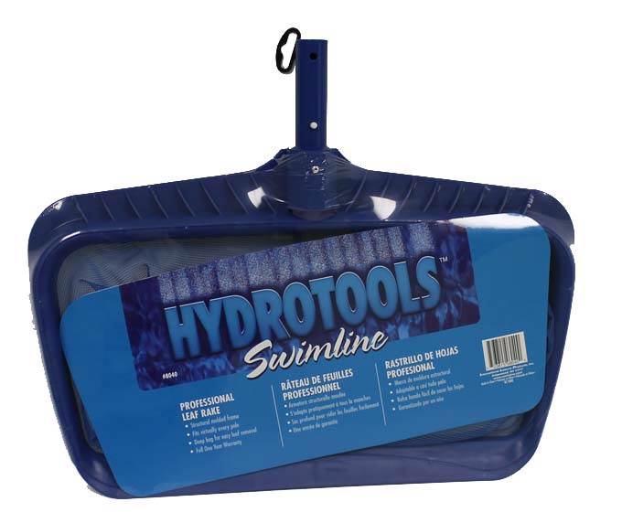 Hydrotools 8040 Deep Bag Leaf Rake Swimming Pool Net + 8130 Weighted Vacuum Head
