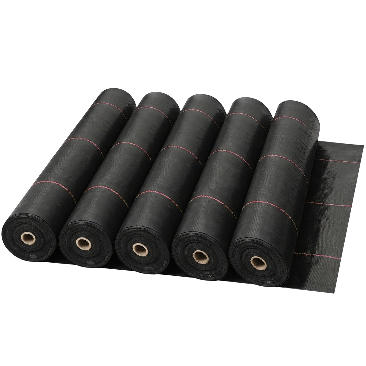 DeWitt UltraWeb 3000 4' x 100' Woven Landscape Fabric Cover Weed Barrier, 5 Pack