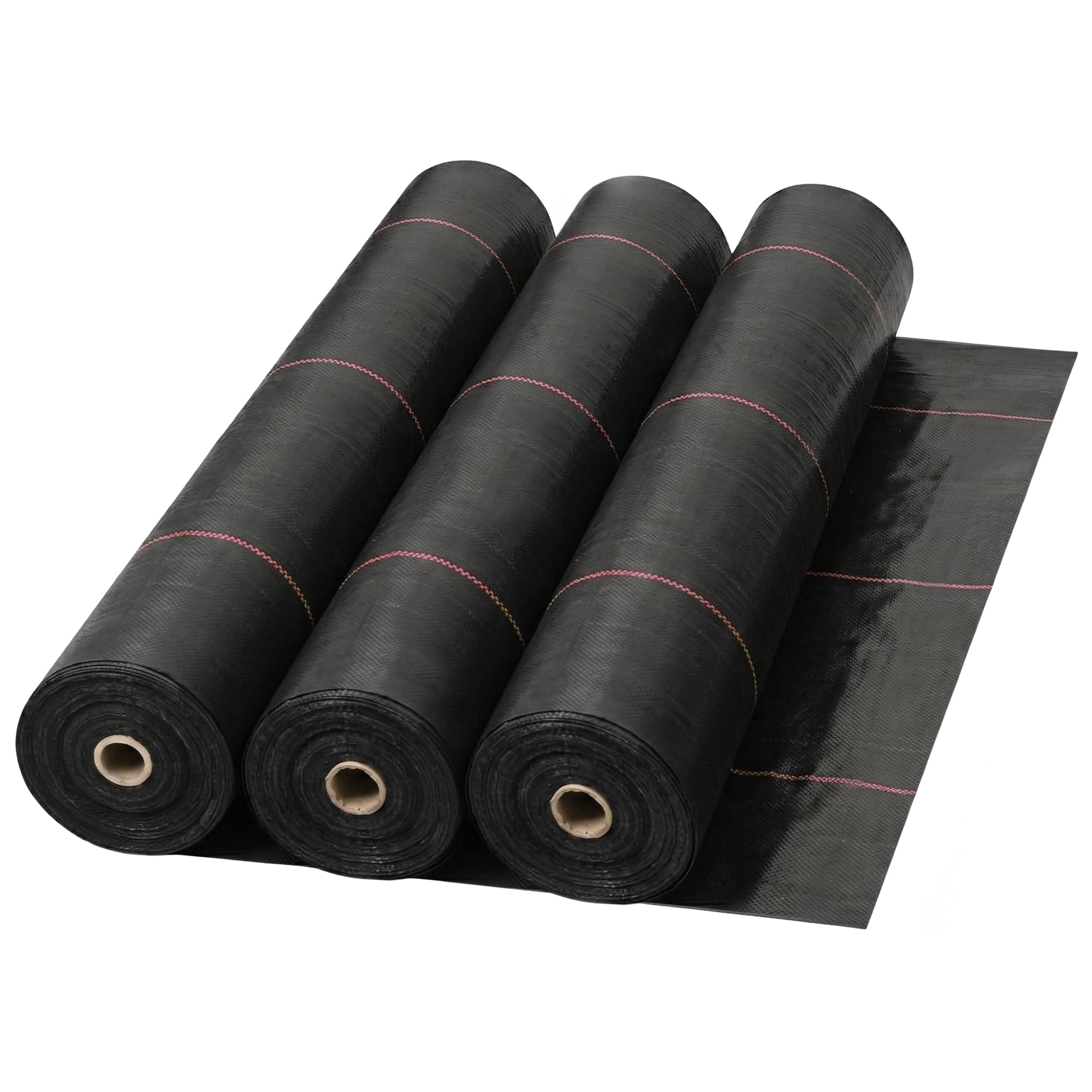 DeWitt UltraWeb 3000 4' x 300' Woven Landscape Fabric Cover Weed Barrier, 3 Pack - VMInnovations