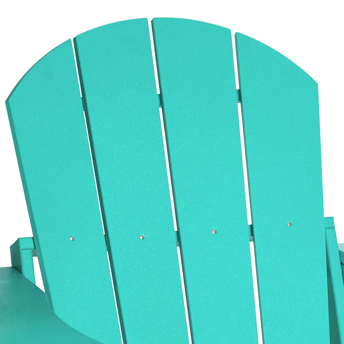 WestinTrends Malibu Outdoor Patio HDPE Folding Adirondack Chair, Pacific Blue
