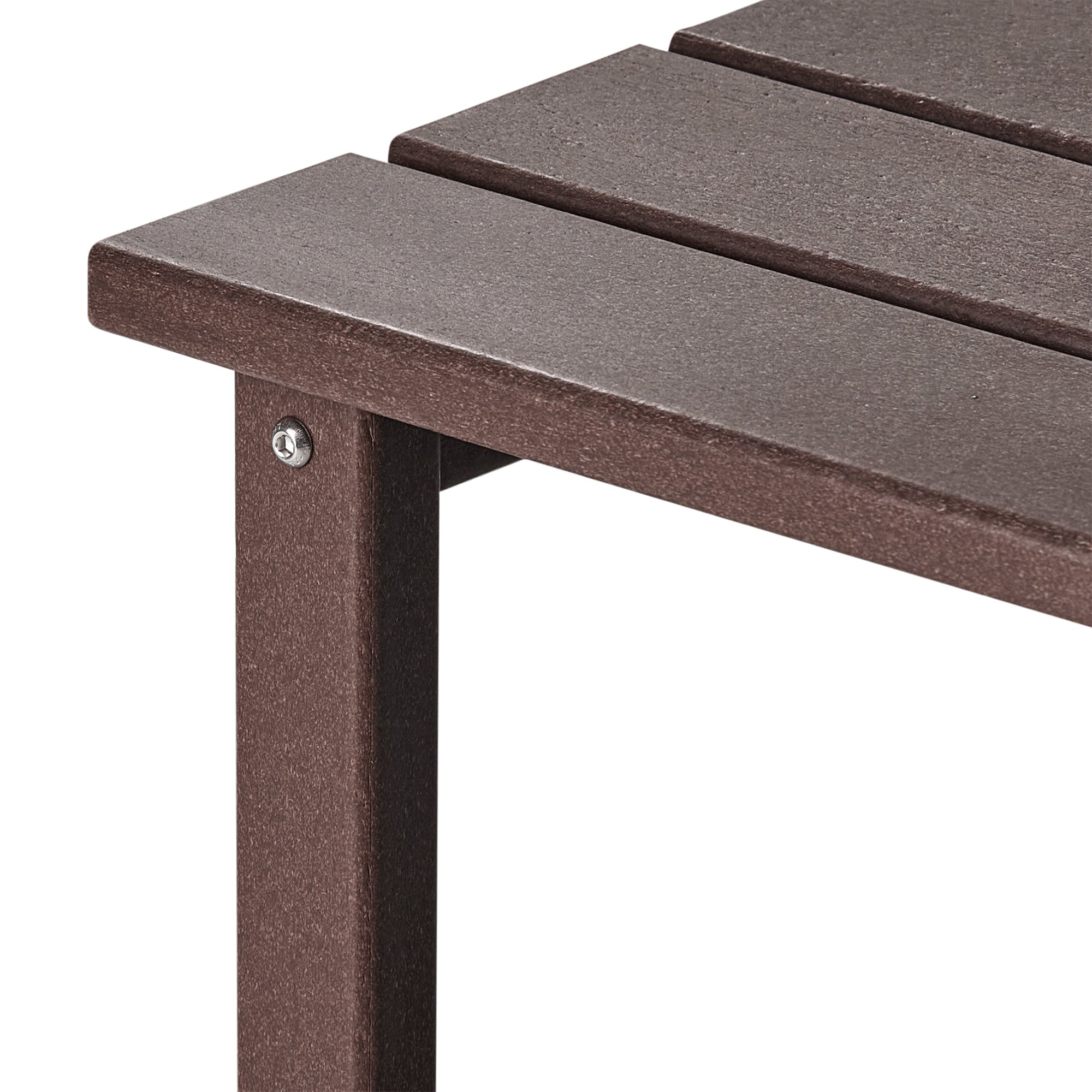 WestinTrends Malibu 14-Inch Square Outdoor Side Table for Adirondack Chair