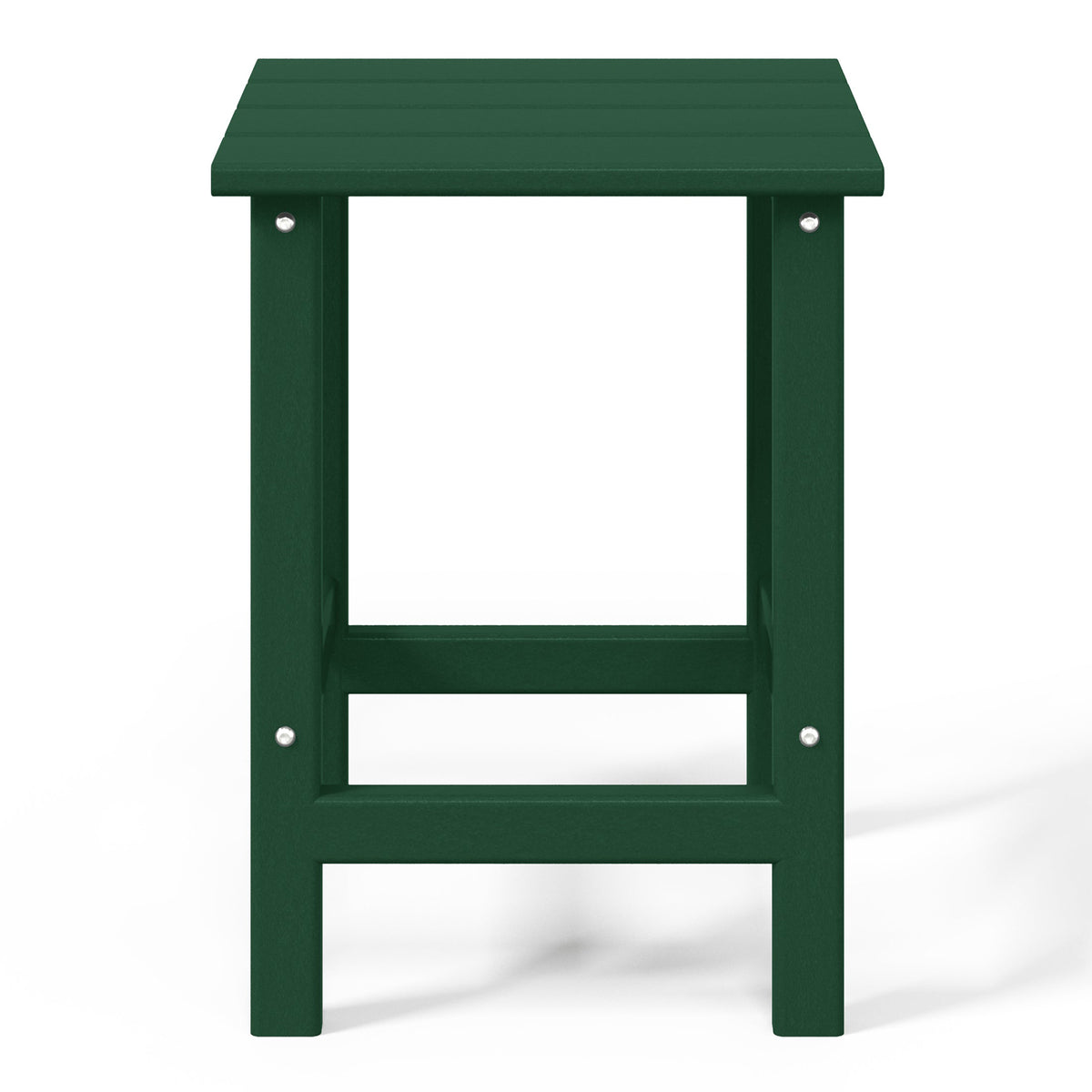 WestinTrends Malibu 14-Inch Square Outdoor Side Table for Adirondack Chair