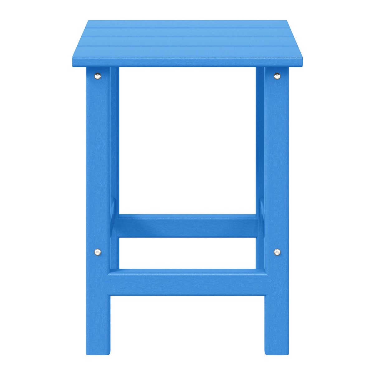 WestinTrends Malibu 14-Inch Square Outdoor Side Table for Adirondack Chair