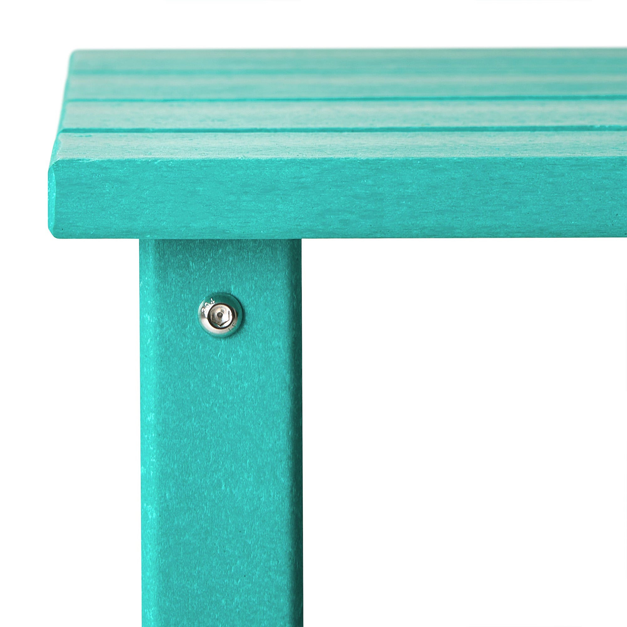 WestinTrends Malibu 14-Inch Square Outdoor Side Table for Adirondack Chair