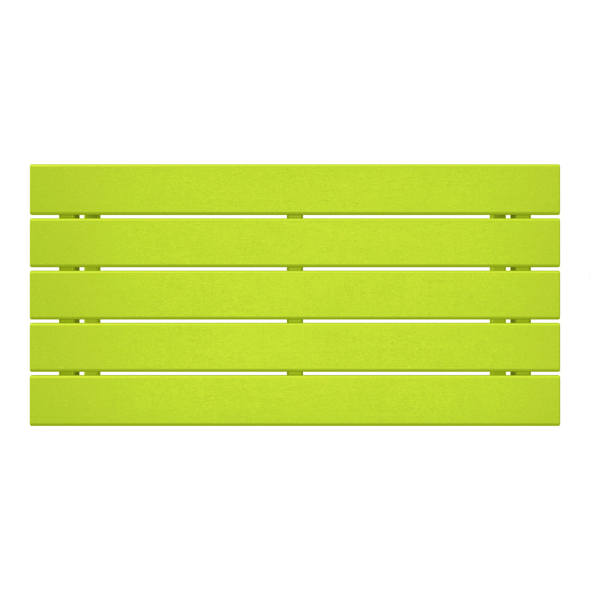 WestinTrends Malibu Outdoor Poly Lumber Coffee Table, 35.25 x 17.5 Inch, Lime