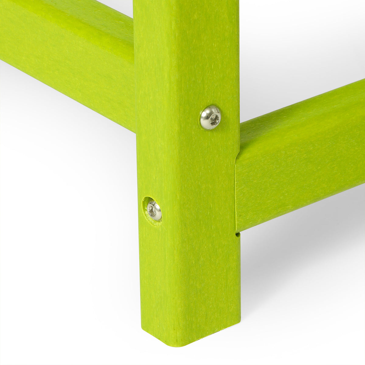 WestinTrends Malibu Outdoor Poly Lumber Coffee Table, 35.25 x 17.5 Inch, Lime