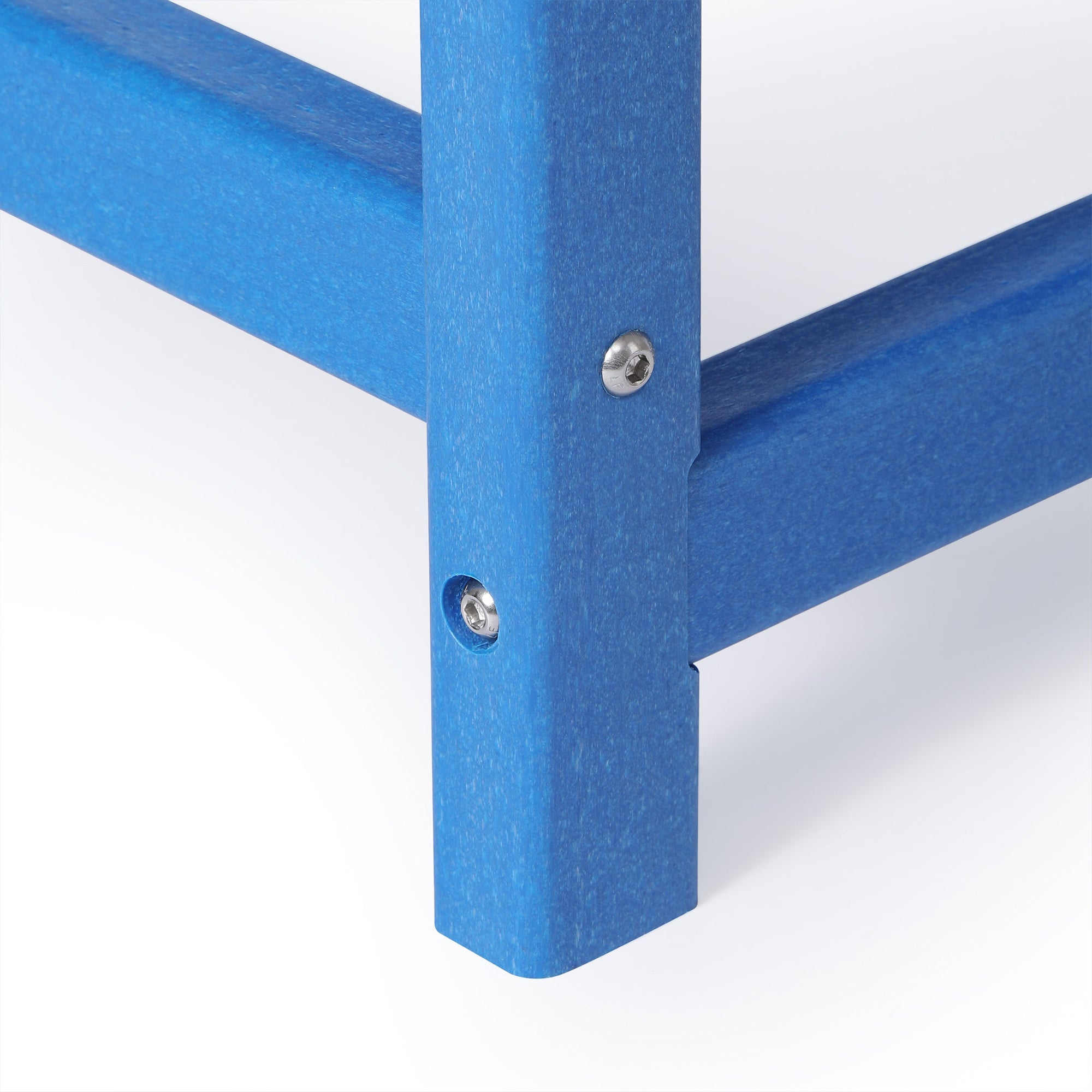 WestinTrends Malibu Outdoor Poly Coffee Table, 35.25 x 17.5 Inch, Pacific Blue