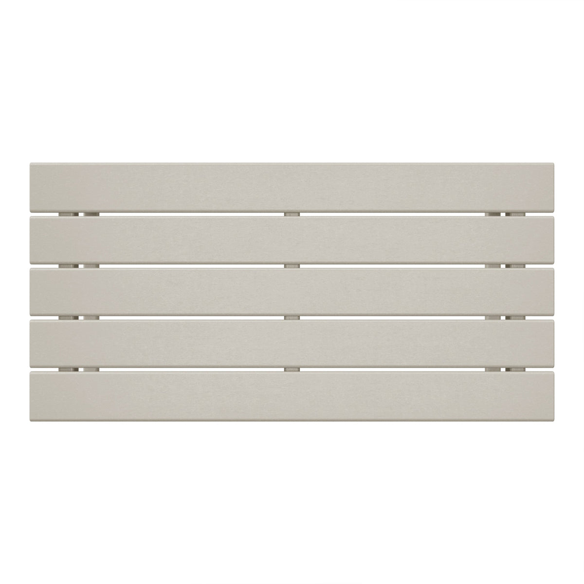WestinTrends Malibu Outdoor Poly Lumber Coffee Table, 35.25 x 17.5 Inch, Sand