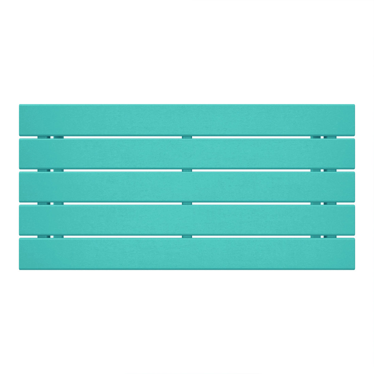 WestinTrends Malibu Patio Set with 2 Adirondack Chairs & Coffee Table, Turquoise