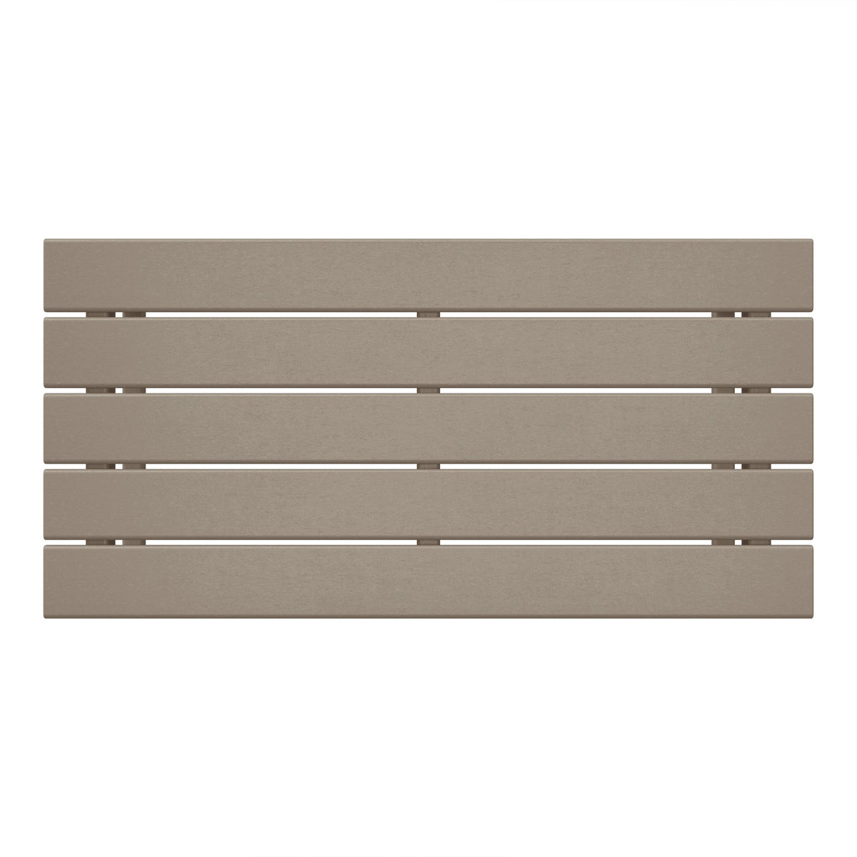 WestinTrends Malibu Outdoor Poly Coffee Table, 35.25 x 17.5 Inch, Weathered Wood