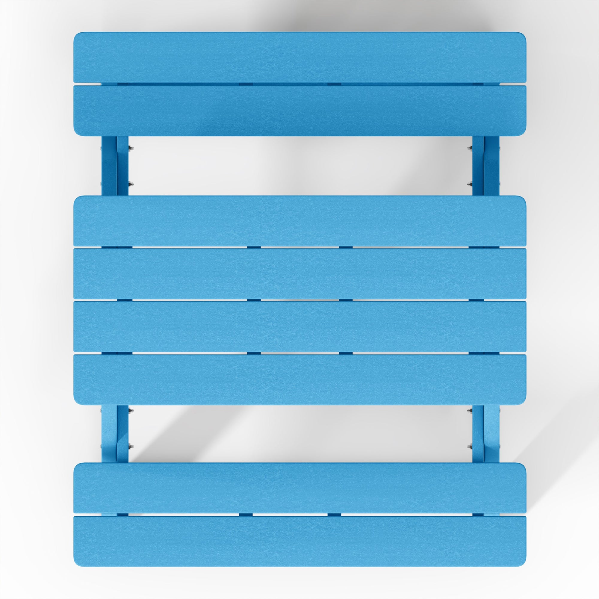 WestinTrends Malibu Outdoor Patio HDPE Picnic Bench Table for Kids, Pacific Blue