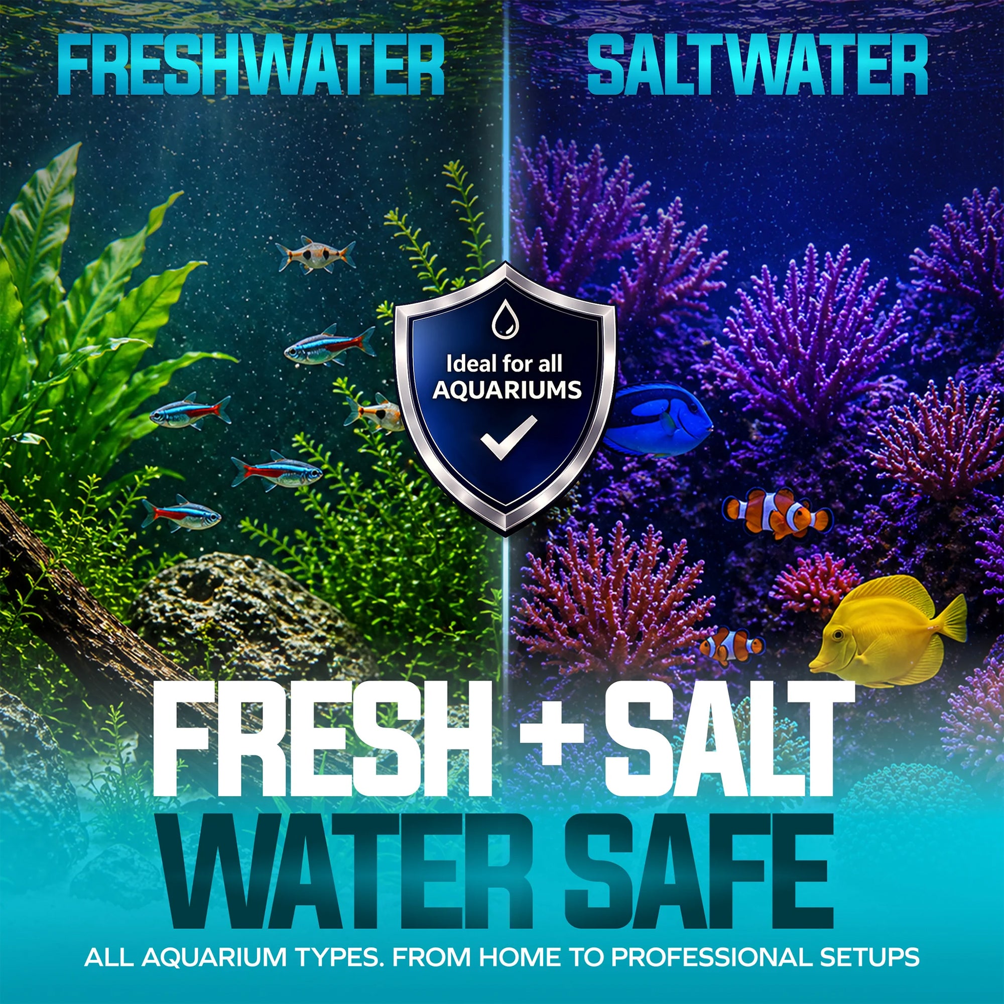 Aqua Joe 50 lb Aquarium Fine Sand for Freshwater & Saltwater Tanks, AQASND50 - VMInnovations