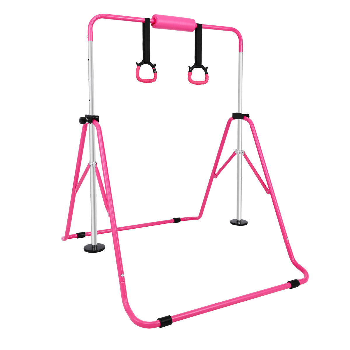 Fitvids Adjustable Folding Gymnastics Kip Bar for Kids Training, Up to 130 lb - VMInnovations