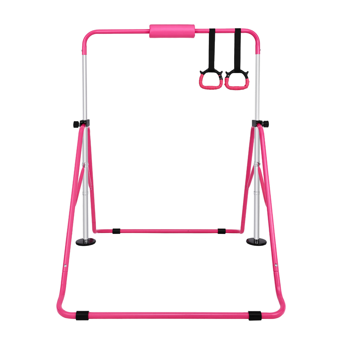 Fitvids Adjustable Folding Gymnastics Kip Bar for Kids Training, Up to 130 lb - VMInnovations