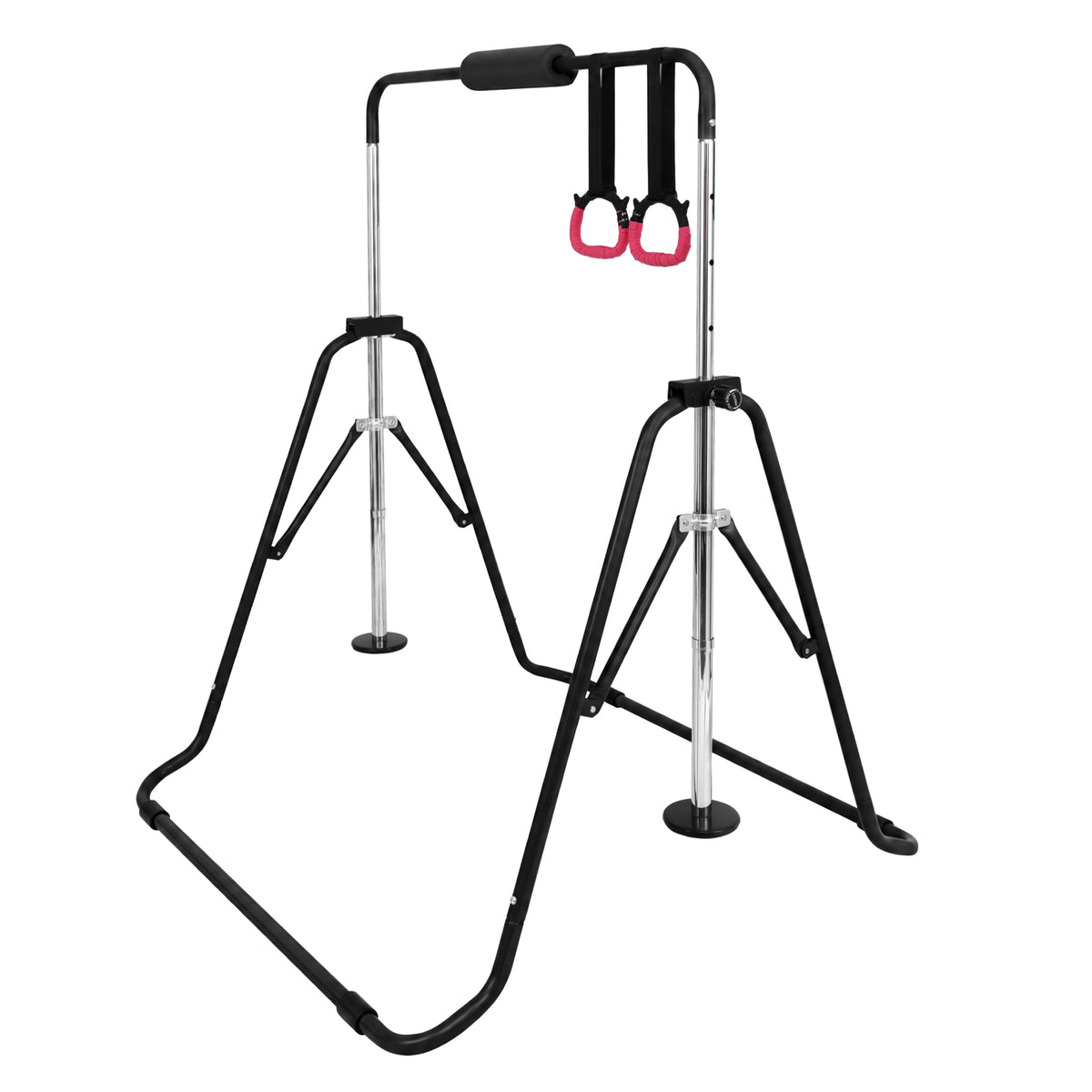Fitvids Adjustable Folding Gymnastics Kip Bar for Kids Training, Up to 130 lb - VMInnovations