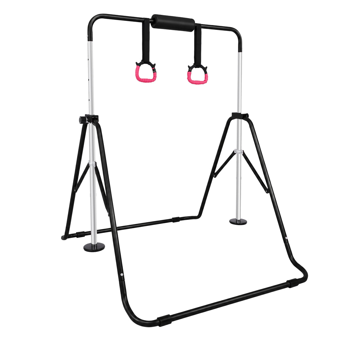 Fitvids Adjustable Folding Gymnastics Kip Bar for Kids Training, Up to 130 lb - VMInnovations